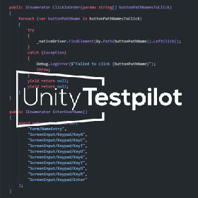 Unity Testpilot tool preview